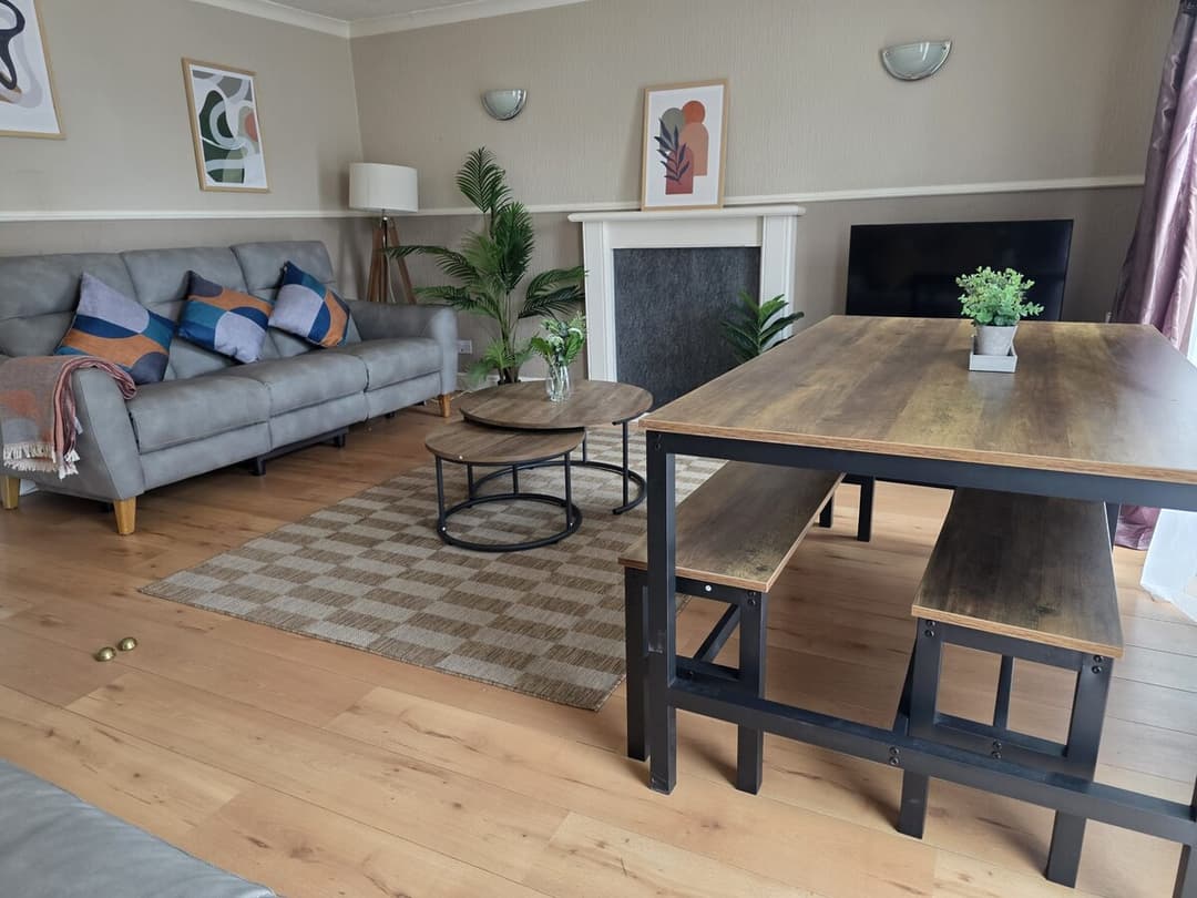 3bed House Nr Edinburgh Airport - Sleeps 6 - View 9