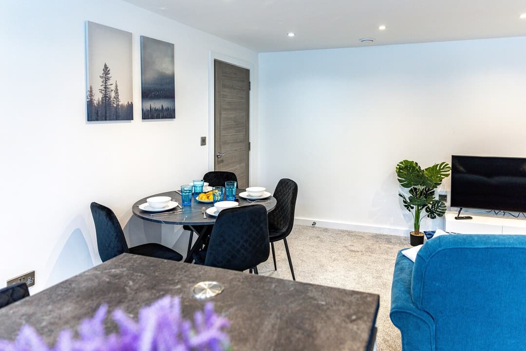 Stunning Executive 2-Bed -Parking | Wifi | Netflix - View 9
