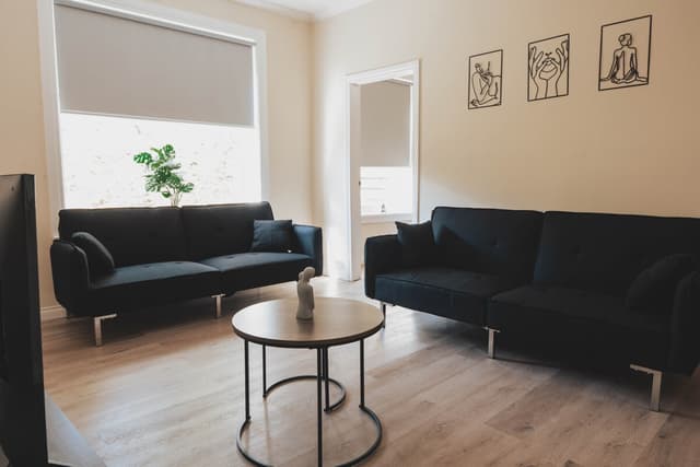 Stylish 3BR Home Near Hampden | Parking - View 1